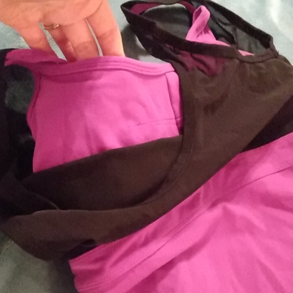 Purple workout yoga top - Picture 3 of 5